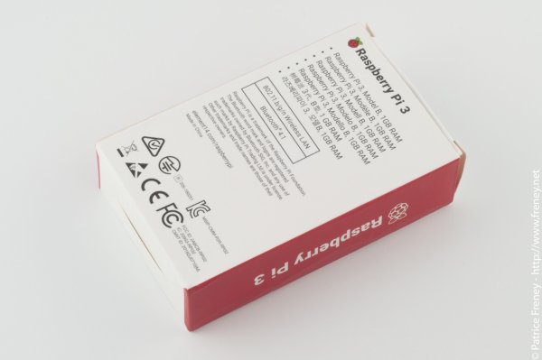 Caractéristiques du Raspberry Pi 3 Model B
